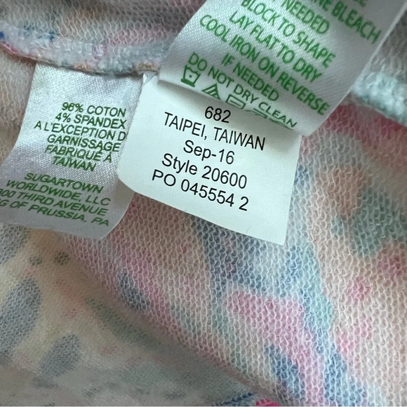 Lilly Pulitzer Small Skipper Popover  Tiki Pink Sunken Treasure Pullover 1/2 Zip - Picture 12 of 15